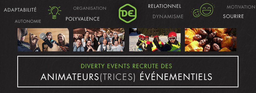 Recrutement D Animateurs Diverty Events